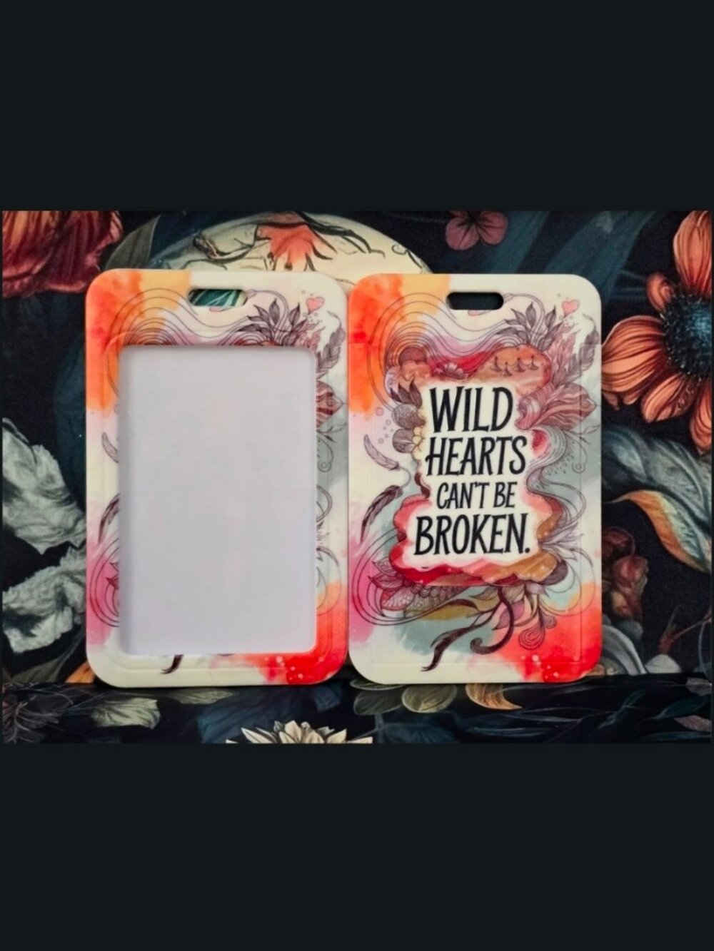 Wild Hearts ID Badge Holder